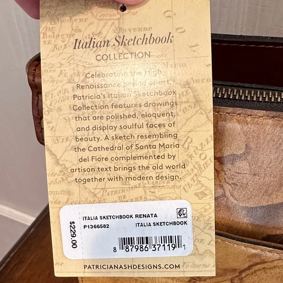 Patricia Nash Tan and Brown Shoulder Bag - Picture 2 of 16